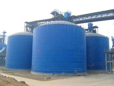 太谷水泥钢板库改造