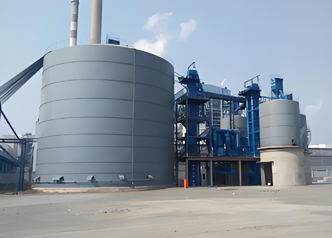 太谷1万吨钢板仓